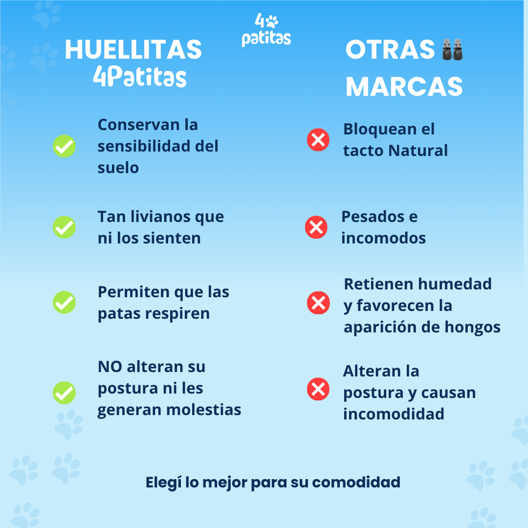 Huellitas Antideslizantes 🐶