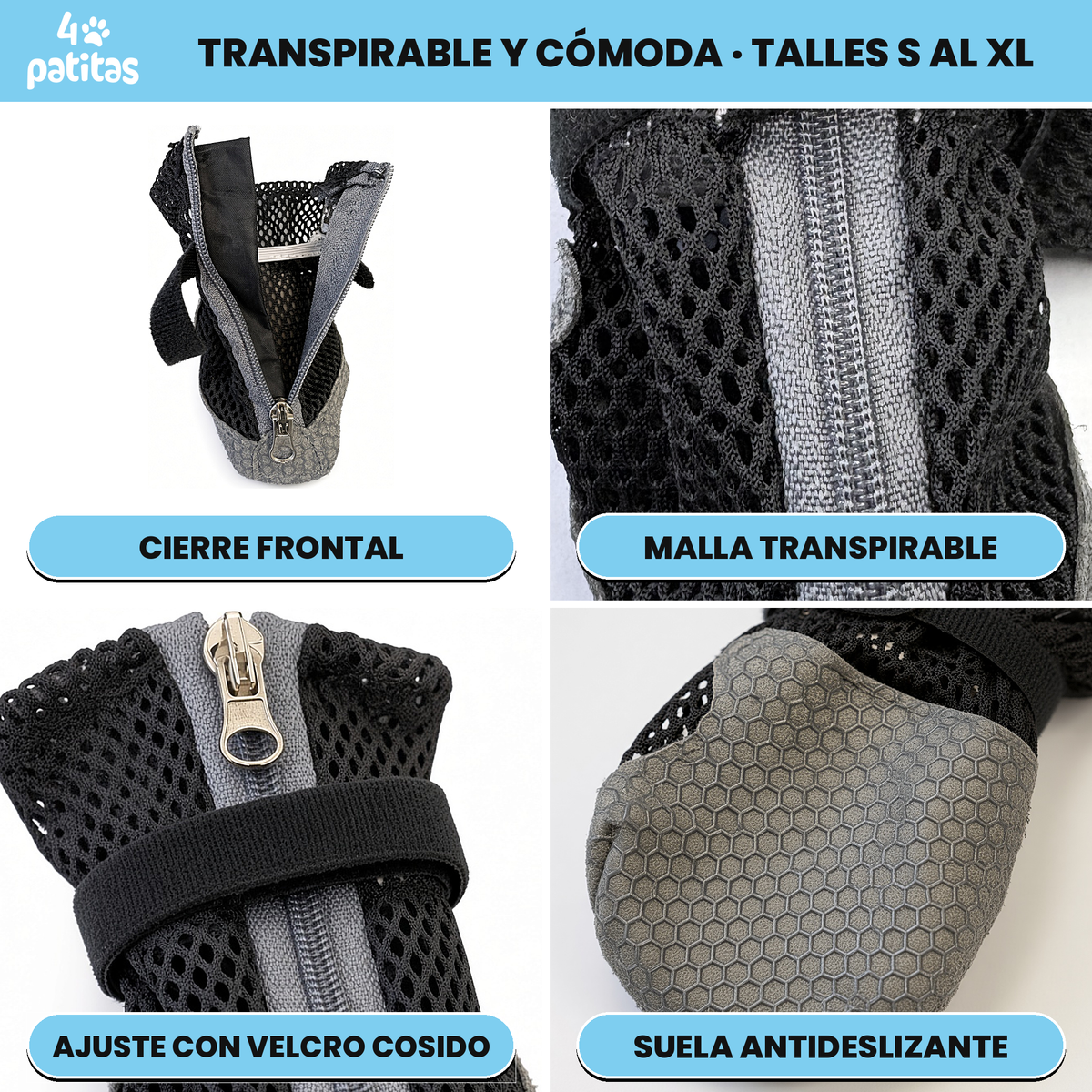 Botita Transpirable